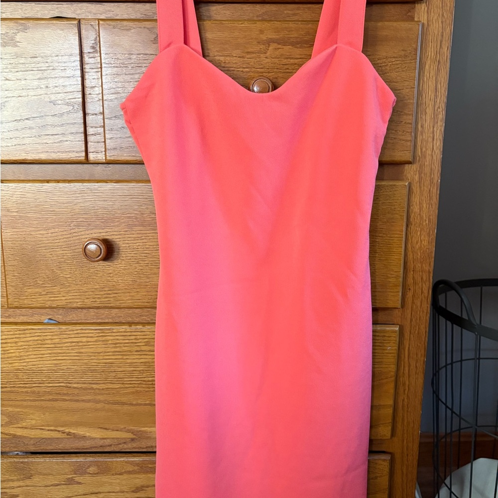 Elegant Coral tight Dress